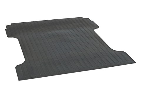 Bed Mat - Rubber - Black - 5 ft 6 in Bed - Dodge Ram Fullsize Truck 2002-15 - Each