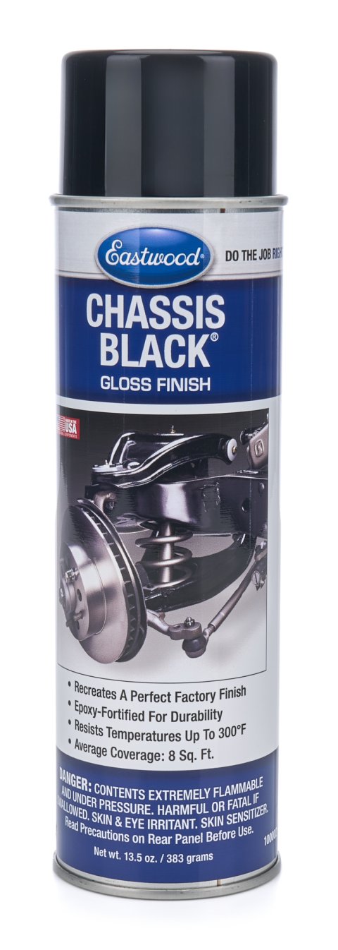 Paint - Chassis Black - Ceramic Urethane - Gloss Black - 14 oz Aerosol - Each