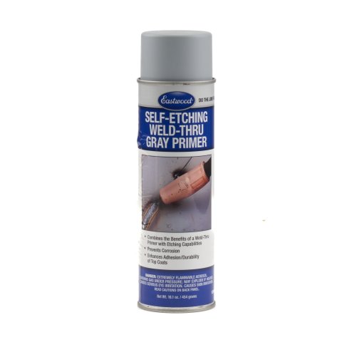 Primer - Self Etching - Weld Thru - Acrylic Enamel - Gray - 16 oz Aerosol - Each