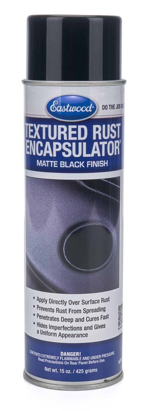 Paint - Textured Rust Encapsulator - Black - 15 oz Aerosol - Each