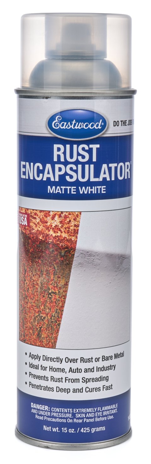 Paint - Rust Encapsulator - Safety White - 15 oz Aerosol - Each