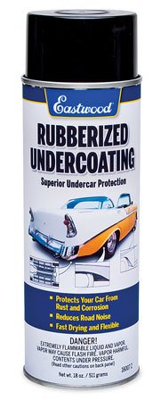 Undercoating - Rubberized - Paintable - Flexible - Black - 18 oz - Each