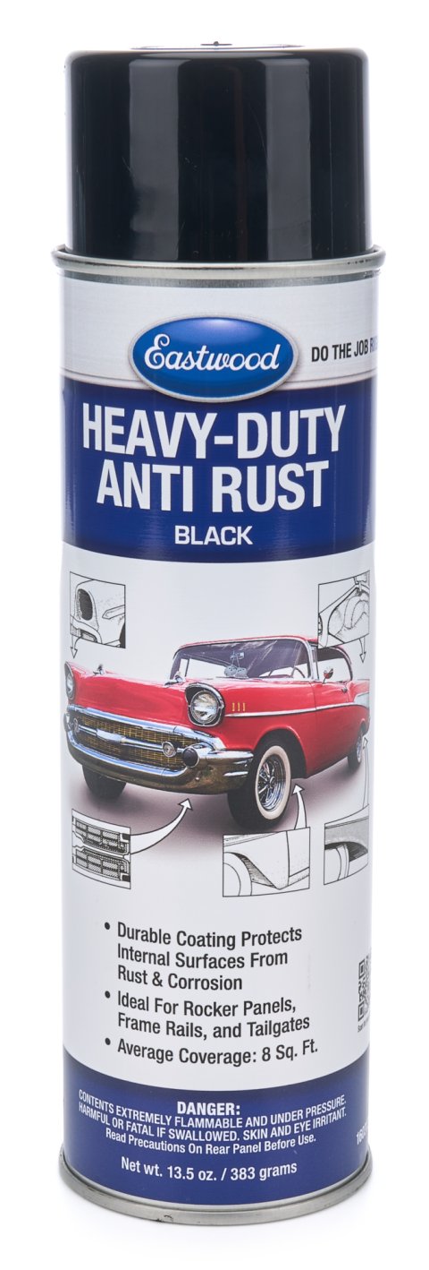 Paint - Heavy Duty Anti Rust - Black - 13.5 oz Aerosol - Each