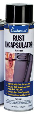 Paint - Rust Encapsulator - Acrylic Enamel - Black - 15 oz Aerosol - Each