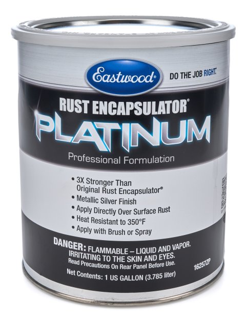 Paint - Rust Encapsulator Platinum - Metallic Silver - 1 gal Can - Each