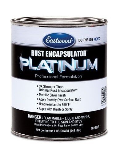 Paint - Rust Encapsulator Platinum - Metallic Silver - 1 qt Can - Each