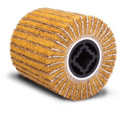 Sanding Drum - Contour SCT - 4 in OD - 3/4 in Keyed Shaft - 120 Grit - Each