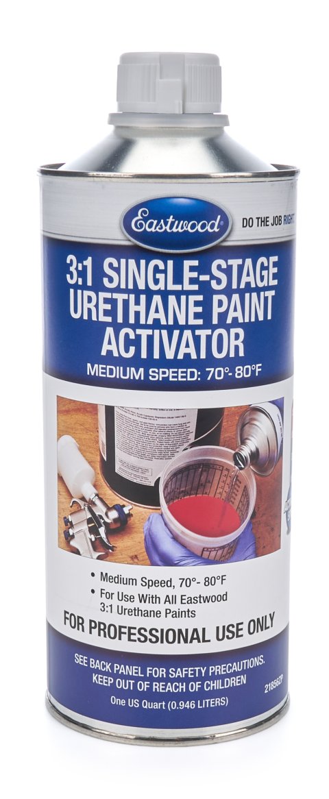 Urethane Activator - 3:1 Single-Stage Urethane Paint Activator - Ceramic Urethane - 1 qt Can - Each