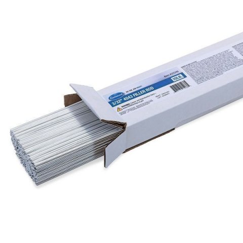 TIG Filler Rod - 4043 - 0.094 in - Aluminum - 10 lb Box - Each