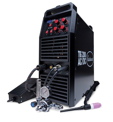 TIG Welder - 120 / 240 Volt Input - 200 amp Output - Kit
