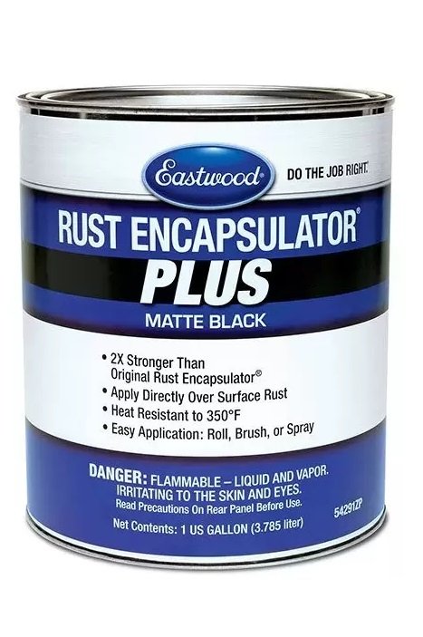 Paint - Rust Encapsulator Plus - Matte Black - 1 gal Can - Each