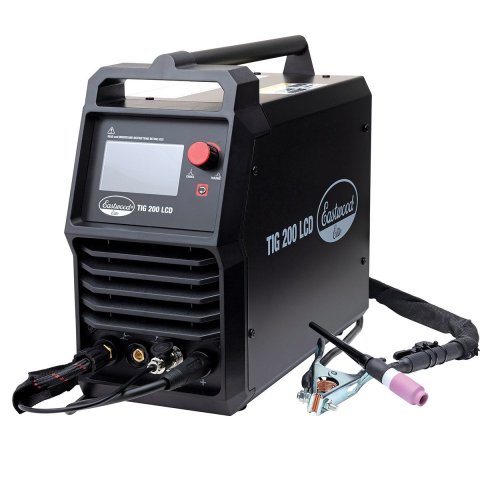 TIG Welder - 120 / 240 Volt Input - 200 amp Output - LCD Screen - Kit
