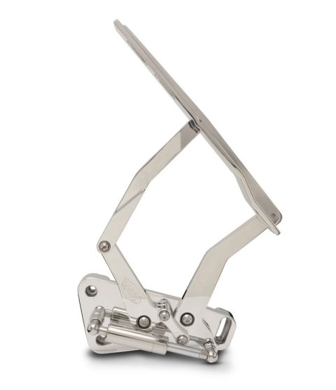 Hood Hinge - Stainless Hardware - Bearings - Aluminum - Polished - GM Fullsize Truck 1973-80 - Kit