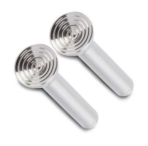 Door Lock Knobs - OEM Style - 10-24 in Thread - Aluminum - Polished - Pair