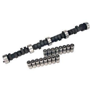 Camshaft / Lifters - Oval Track - Hydraulic Flat Tappet - Lift 0.500 / 0.500 in - Duration 302 / 302 - 110 LSA - 3200 / 6500 RPM - Small Block Chevy -