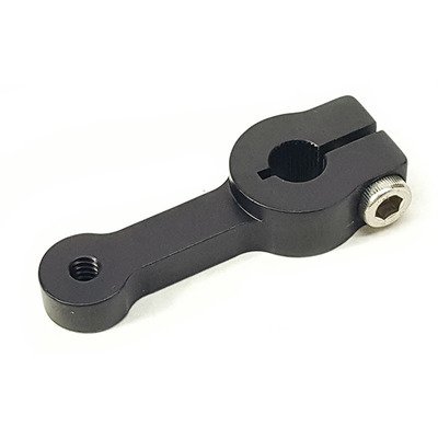 Throttle Arm - 5/16 in - Aluminum - Black Anodized - Sprint Car - Each