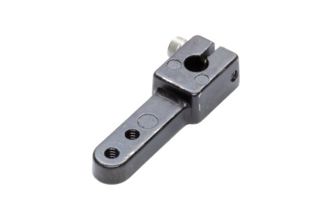 Throttle Arm - 5/16 in - Serrated - Cast Zinc - Black Paint - Enderle Fuel Injection - Each