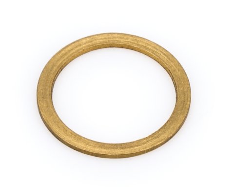 Check Valve Spring Shim - 0.020 in Thick - 8 AN - Brass - Each