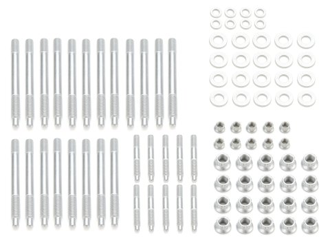 Cylinder Head Stud Kit - 12 Point Nuts - Steel - Zinc Oxide - GM LS-Series 2004-07 - Kit