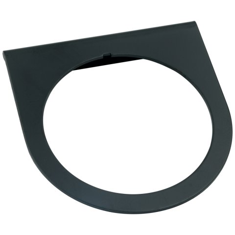 Gauge Mounting Bracket - Single - 2-5/8 in Gauge - Steel - Black Powder Coat - Each