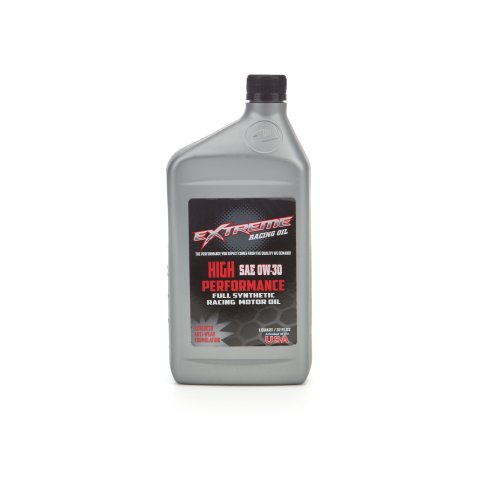Motor Oil - High Performance - 0W30 - Synthetic - 1 qt Bottle - Each
