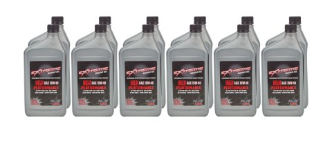 Motor Oil - High Performance - 15W40 - Semi-Synthetic - 1 qt Bottle - Set of 12