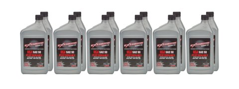 Motor Oil - High Performance - 50W - Semi-Synthetic - 1 qt Bottle - Set of 12