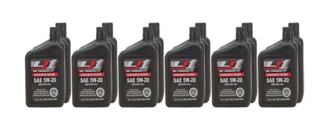 Motor Oil - Street Performance - 5W20 - Semi-Synthetic - 1 qt Bottle - Set of 12