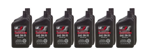 Motor Oil - Street Performance - 5W30 - Semi-Synthetic - 1 qt Bottle - Set of 12
