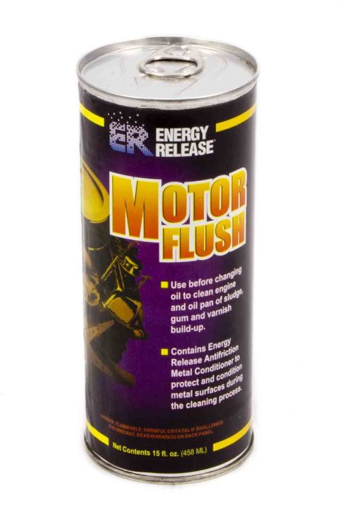 Motor Oil Additive - Motor Flush - Cleaner - 15 oz Bottle - Each