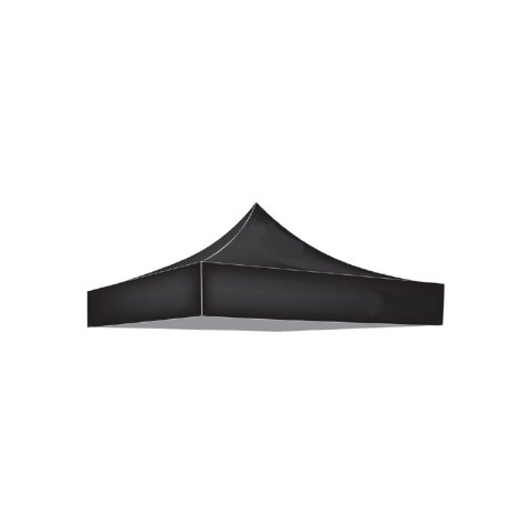 Canopy Top - Pro Grade - 10 x 10 ft - Fire / Water Resistant Fabric - Black - Each