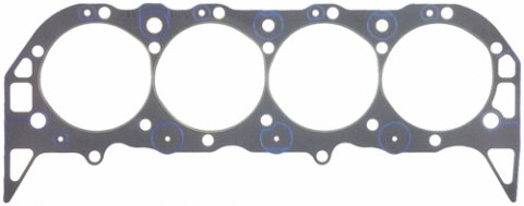 Cylinder Head Gasket - 4.540 in Bore - 0.039 in Compression Thickness - Steel Core Laminate - Big Block Chevy - Set of 10