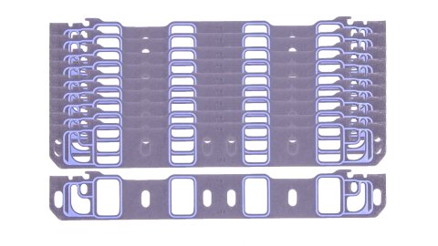 Intake Manifold Gasket - Printoseal - 0.06 in Thick - 1.28 x 2.1 in Rectangular Port - Composite - Small Block Ford - Set of 10