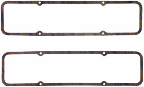 Valve Cover Gasket - 0.313 in Thick - Steel Core Cork / Rubber Laminate - Small Block Chevy - Set of 10