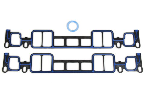 Intake Manifold Gasket - 1.3 x 2.239 in Rectangular Port - Plastic - Small Block Chevy - Kit