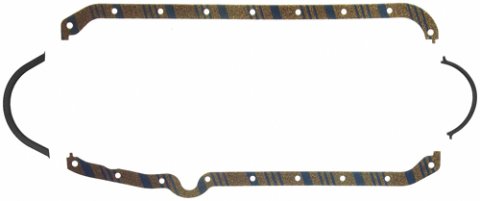 Oil Pan Gasket - Multi-Piece - Cork / Rubber - Small Block Chevy - Kit