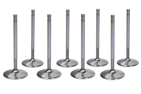 Intake Valve - Competition Plus - 2.100 in Head - 5/16 in Valve Stem - 5.160 in Long - Stainless - Small Block Chevy - Set of 8