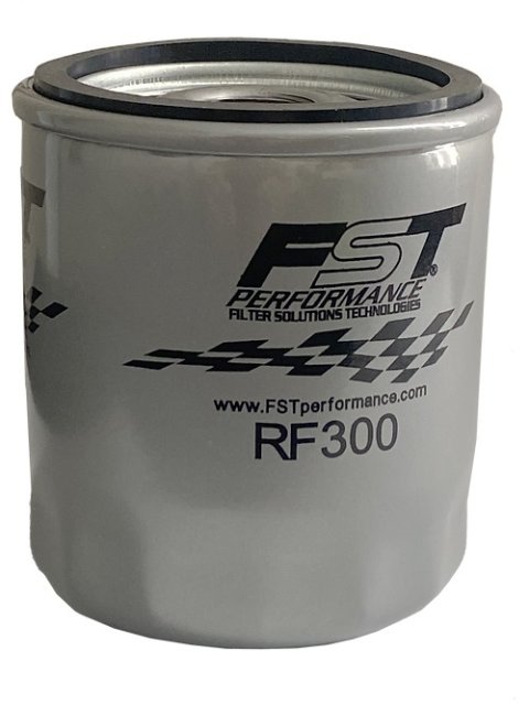 Fuel Filter - Canister - 4 Micron - Enhanced Cellulose - Spin-On - 3/4-16 in Thread - Steel - Silver Paint - FST RPM300 / RPM350 - Each