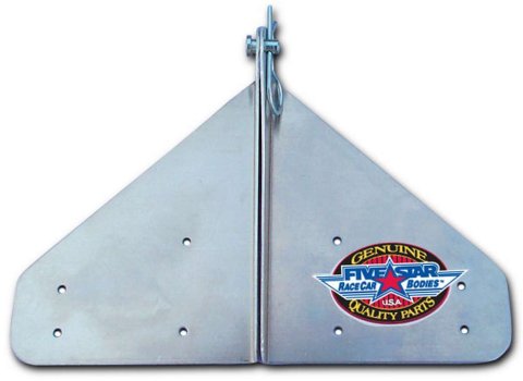 Hood Hinge - Except Street Stock - Aluminum - Each