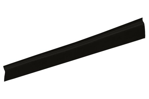 Rocker Panel - Short Track - 79 in Long - Aluminum - Black Powder Coat - Each