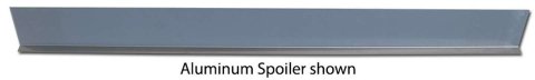 Spoiler - Short Track Truck - 0.080 in Thick - Aluminum - Natural - Each