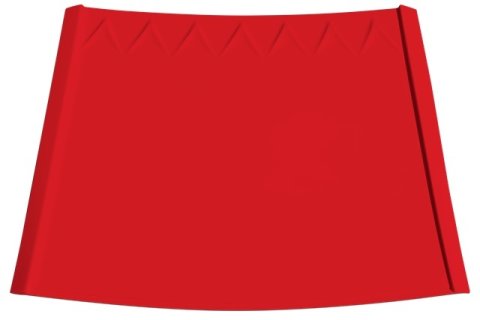 Roof - MD3 - Dirt - Lightweight - Composite - Red - Each
