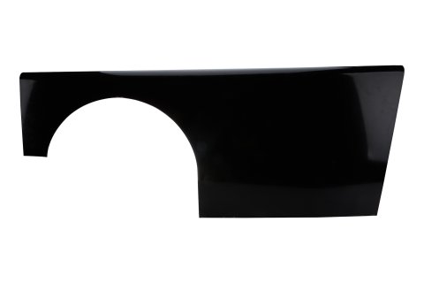 Quarter Panel - Driver Side - Aluminum - Black Paint - Pavement Modified - Each