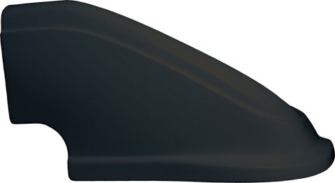 Nose - MD3 - Passenger Side - Plastic - Modified - Black - Each