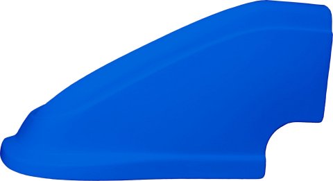 Wheel Flare - Driver Side - MD3 - Plastic - Chevron Blue - Dirt Modified - Each