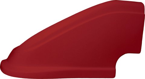 Nose - MD3 - Driver Side - Plastic - Modified - Red - Each