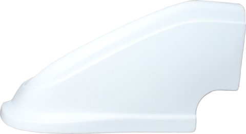Nose - MD3 - Driver Side - Plastic - Modified - White - Each