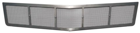 Nose Screen - Factory Stock - MD3 Upper - 3/16 in Screen Spacing - Stainless - Natural - Chevy Monte Carlo 1988 - Each