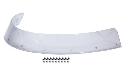 Cockpit Deflector Extension - 3 in Tall - Polycarbonate - Clear - Five Star Cockpit Deflector - Each