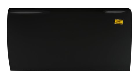 Door - Driver Side - Aluminum - Black Paint - ABC NextGen - Each